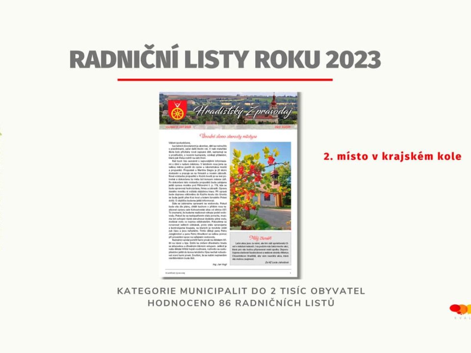 Radniční listy roku 2023